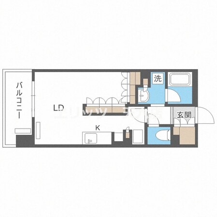 パークアクシス梅田の物件間取画像